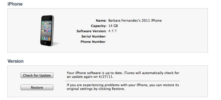 updating iOS