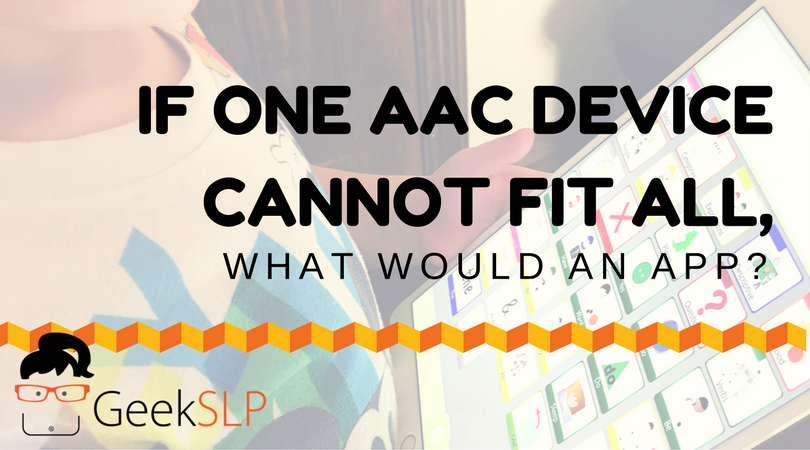 If one AAC device cannot fit all,