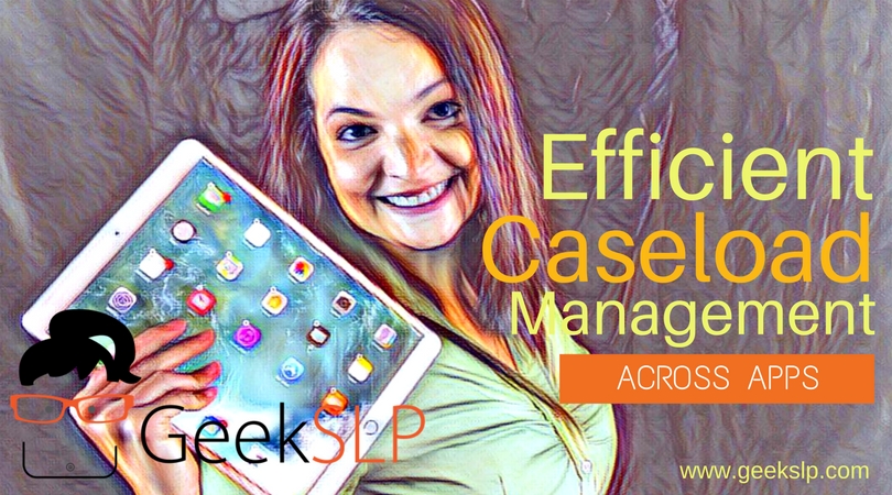 Efficient caseload managment across apps